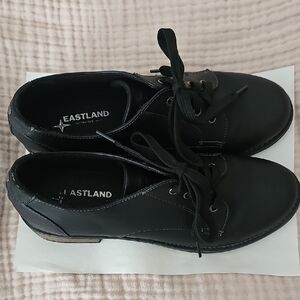 Eastland Black Lace-Up Casual Oxford Shoes